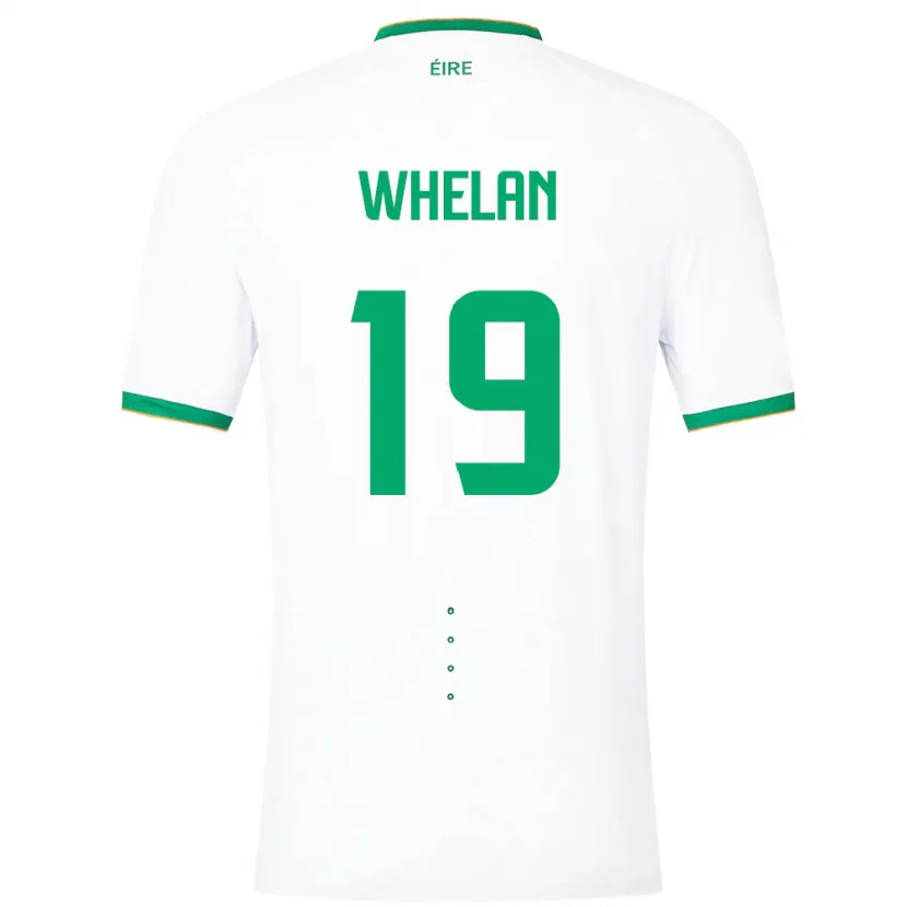 Danxen Kinderen Ierland Emily Whelan #19 Wit Uitshirt Uittenue 24-26 T-Shirt