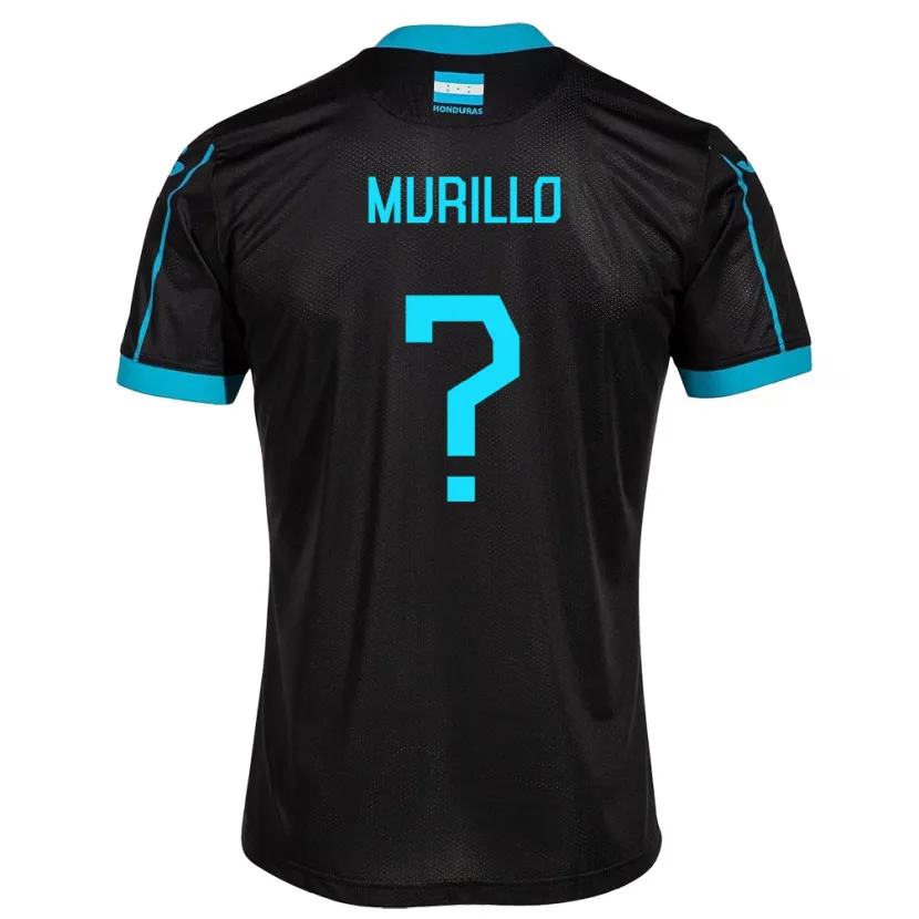 Danxen Kinderen Honduras Maria Murillo #0 Zwart Uitshirt Uittenue 24-26 T-Shirt