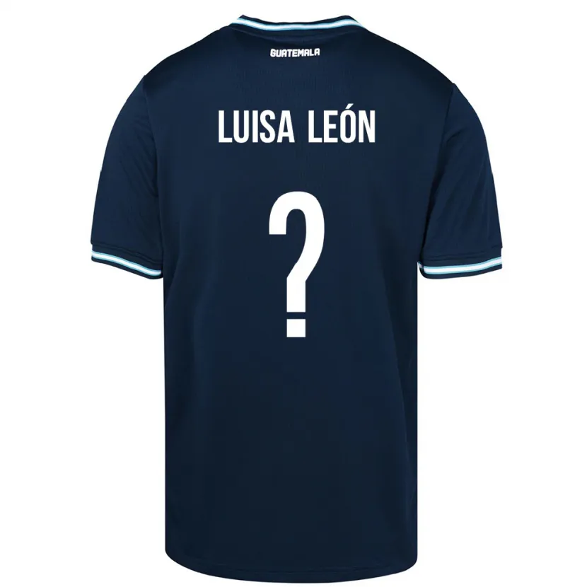 Danxen Kinderen Guatemala Luisa León #0 Blauw Uitshirt Uittenue 24-26 T-Shirt