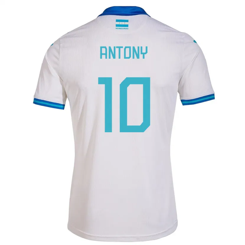 Danxen Heren Honduras Antony García #10 Wit Thuisshirt Thuistenue 24-26 T-Shirt