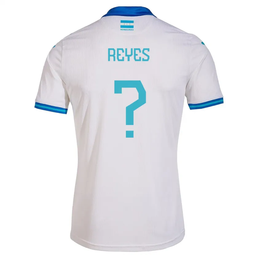 Danxen Heren Honduras Elkin Reyes #0 Wit Thuisshirt Thuistenue 24-26 T-Shirt