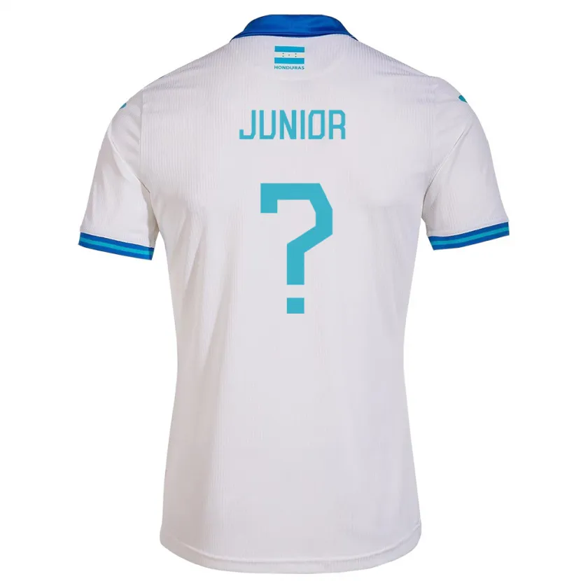 Danxen Heren Honduras Junior Mejía #0 Wit Thuisshirt Thuistenue 24-26 T-Shirt