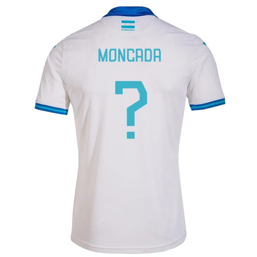 Danxen Heren Honduras Linda Moncada #0 Wit Thuisshirt Thuistenue 24-26 T-Shirt
