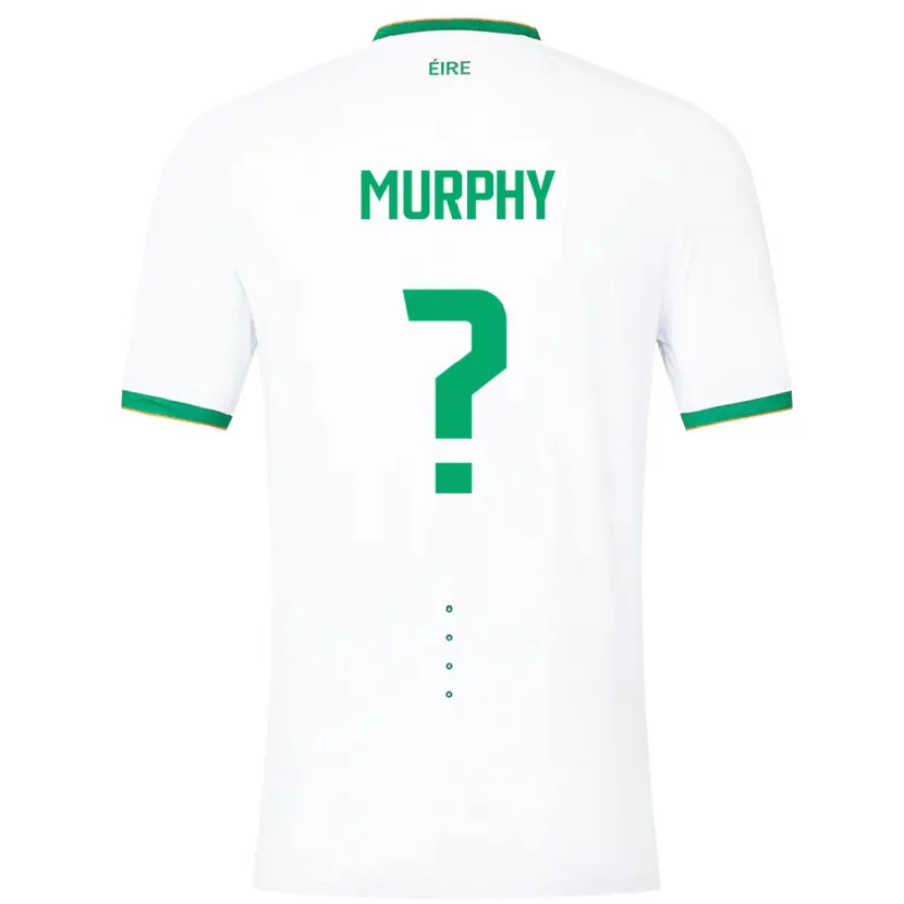 Danxen Heren Ierland Adam Murphy #0 Wit Uitshirt Uittenue 24-26 T-Shirt