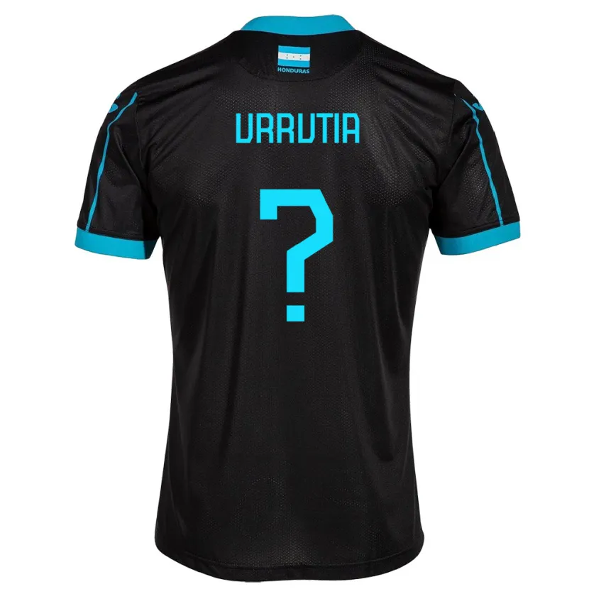 Danxen Heren Honduras Nathalie Urrutia #0 Zwart Uitshirt Uittenue 24-26 T-Shirt