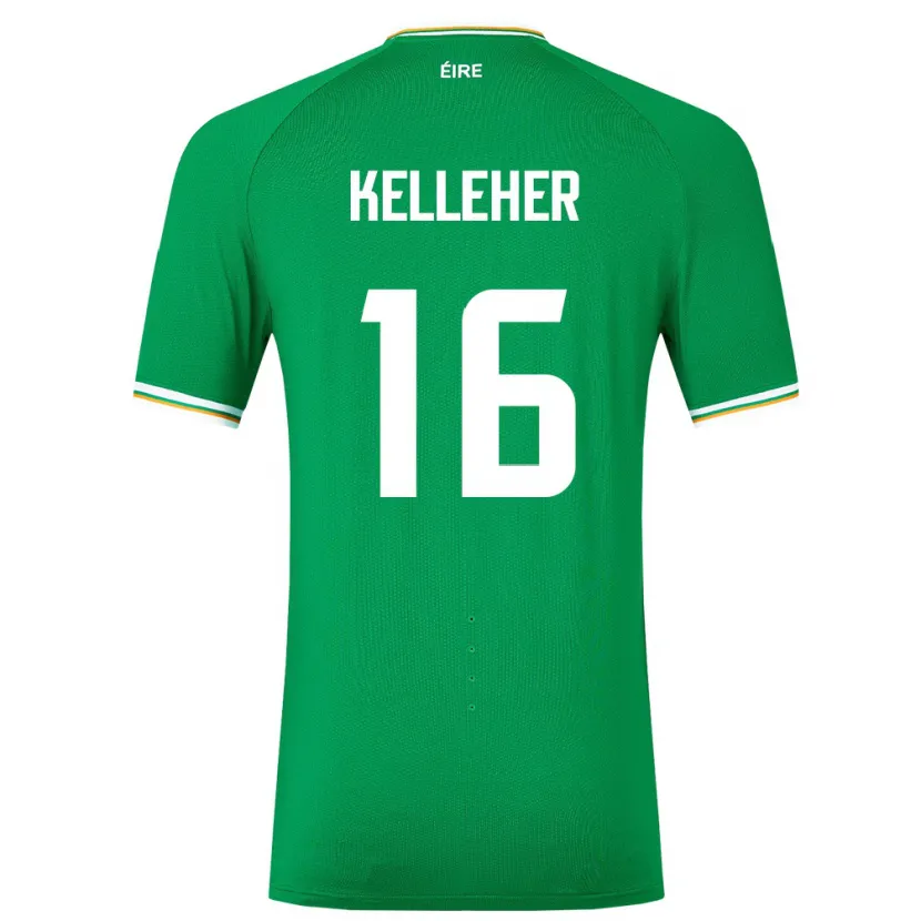 Danxen Dames Ierland Caoimhín Kelleher #16 Groente Thuisshirt Thuistenue 24-26 T-Shirt