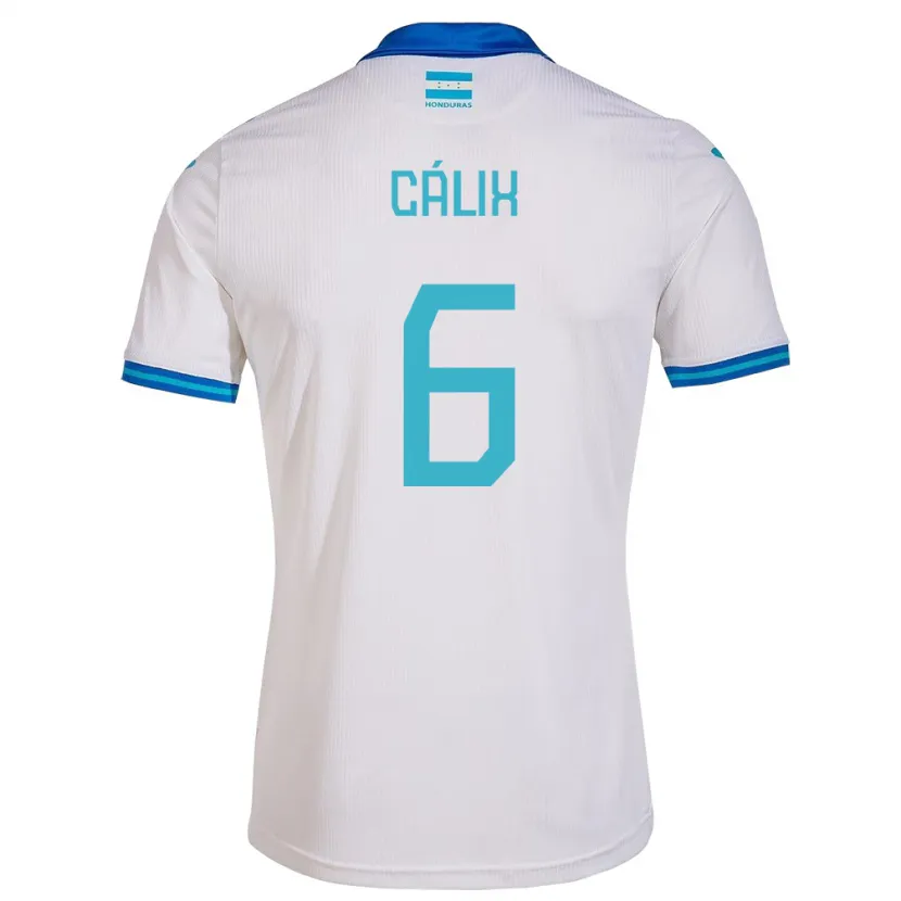 Danxen Dames Honduras Noel Cálix #6 Wit Thuisshirt Thuistenue 24-26 T-Shirt
