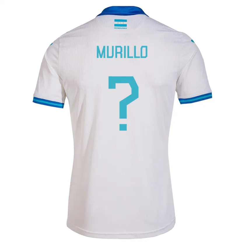 Danxen Dames Honduras Maria Murillo #0 Wit Thuisshirt Thuistenue 24-26 T-Shirt