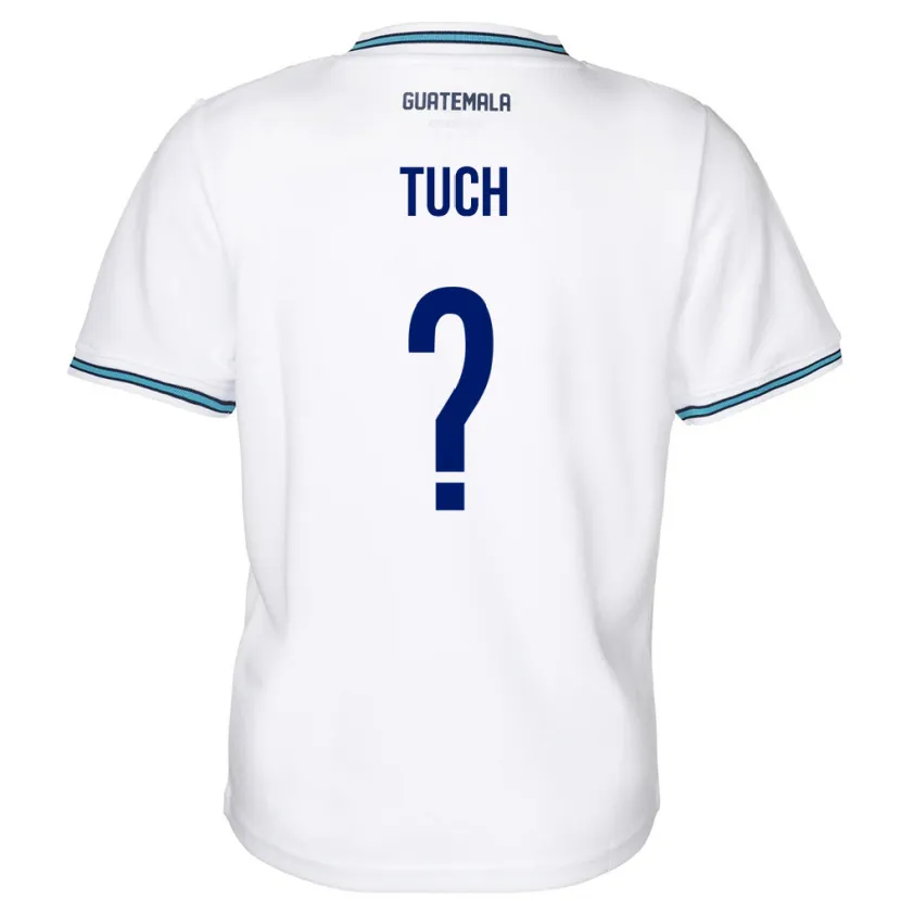 Danxen Dames Guatemala Lorenzo Tuch #0 Wit Thuisshirt Thuistenue 24-26 T-Shirt