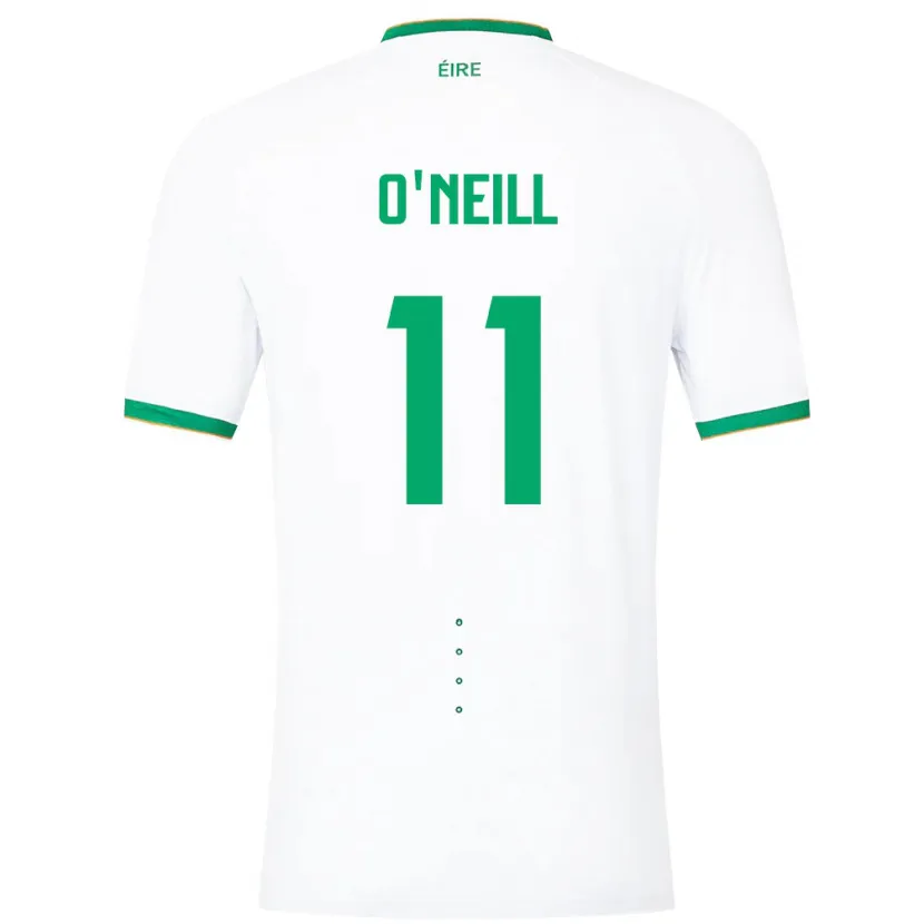 Danxen Dames Ierland Ollie O'neill #11 Wit Uitshirt Uittenue 24-26 T-Shirt