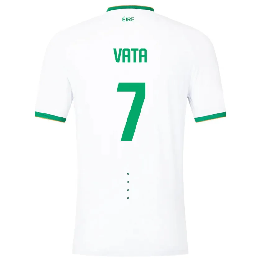 Danxen Dames Ierland Rocco Vata #7 Wit Uitshirt Uittenue 24-26 T-Shirt