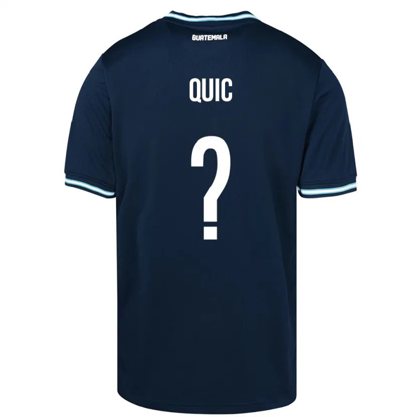 Danxen Dames Guatemala Matthew Quic #0 Blauw Uitshirt Uittenue 24-26 T-Shirt
