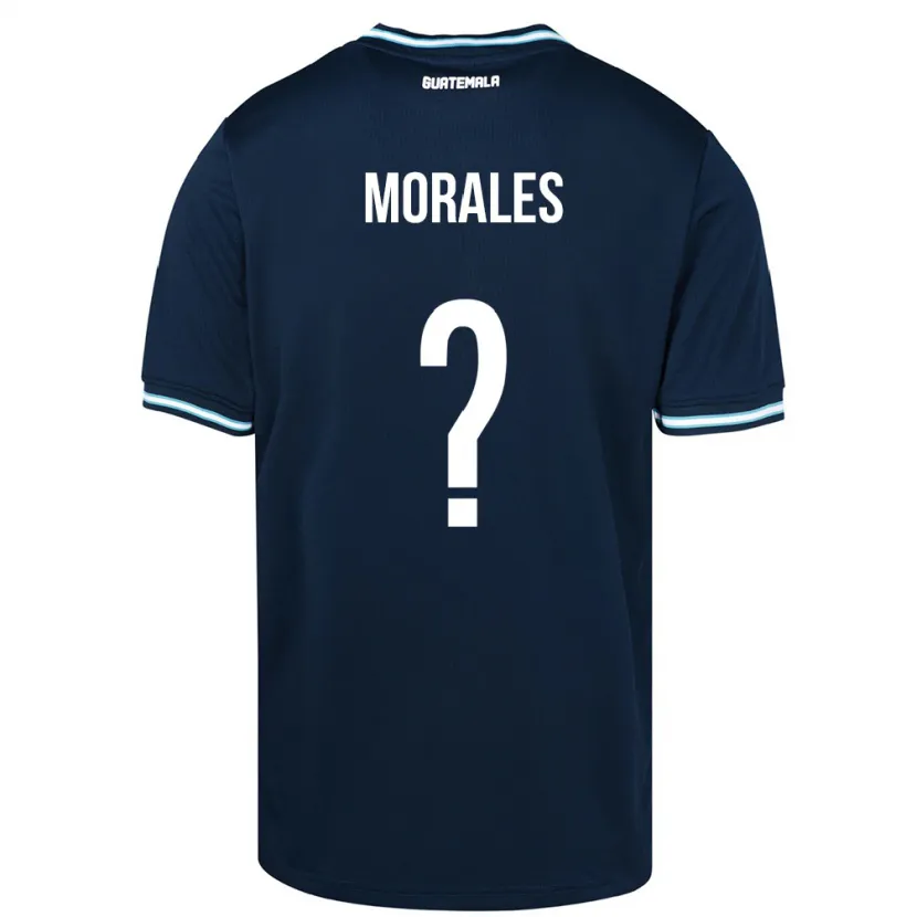 Danxen Dames Guatemala Karla Morales #0 Blauw Uitshirt Uittenue 24-26 T-Shirt