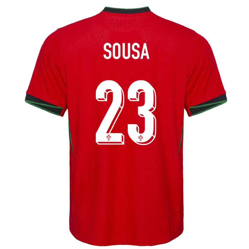 Danxen Kinderen Portugal Afonso Sousa #23 Rood Thuisshirt Thuistenue 24-26 T-Shirt