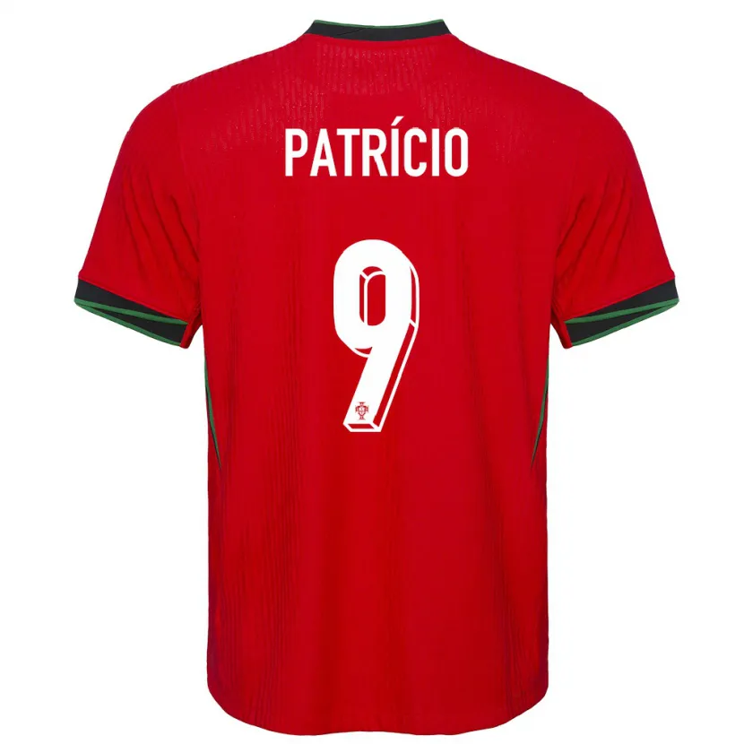 Danxen Kinderen Portugal Nuno Patricio #9 Rood Thuisshirt Thuistenue 24-26 T-Shirt