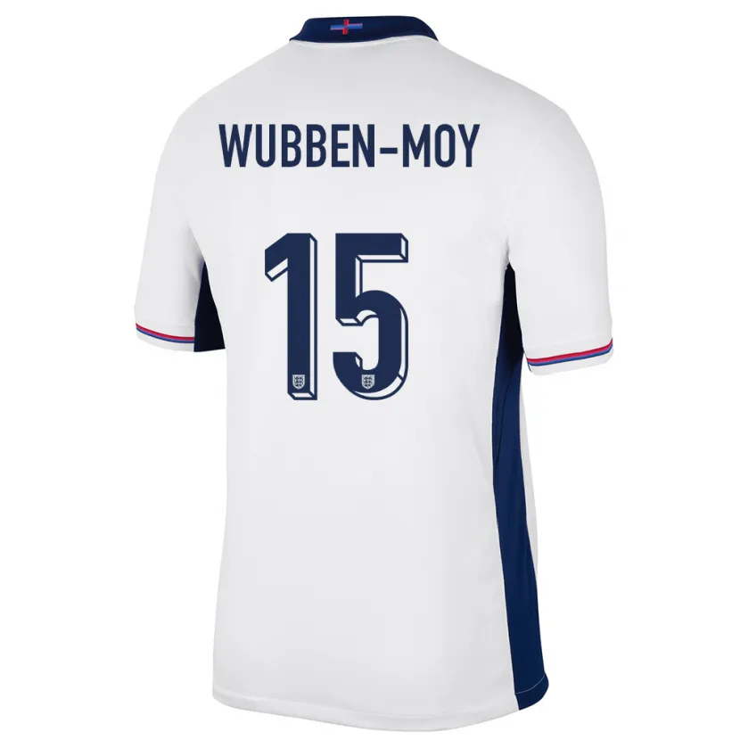 Danxen Kinderen Engeland Lotte Wubben Moy #15 Wit Thuisshirt Thuistenue 24-26 T-Shirt