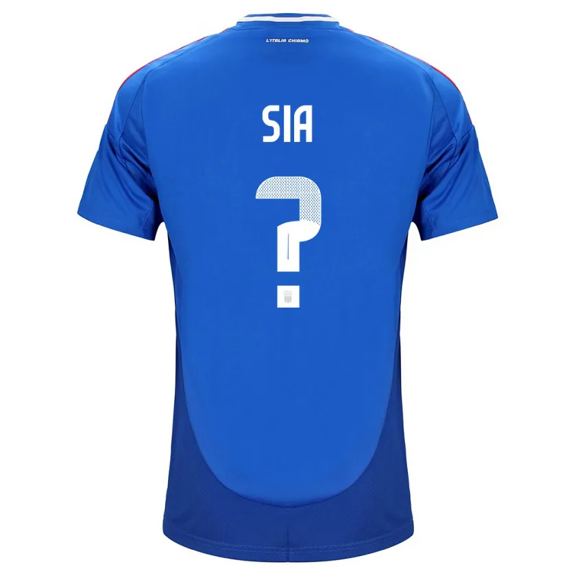 Danxen Kinderen Italië Diego Sia #0 Blauw Thuisshirt Thuistenue 24-26 T-Shirt