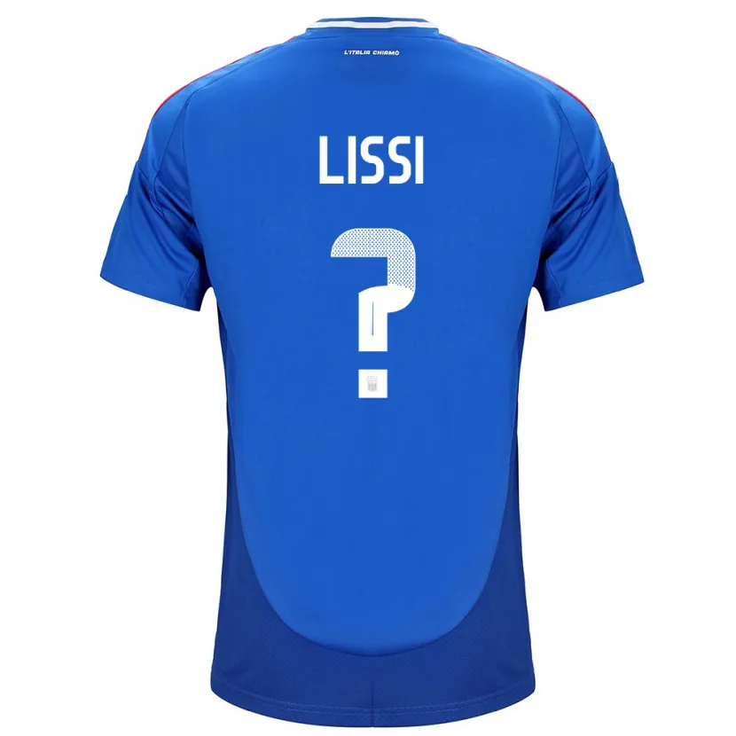 Danxen Kinderen Italië Thomas Lissi #0 Blauw Thuisshirt Thuistenue 24-26 T-Shirt