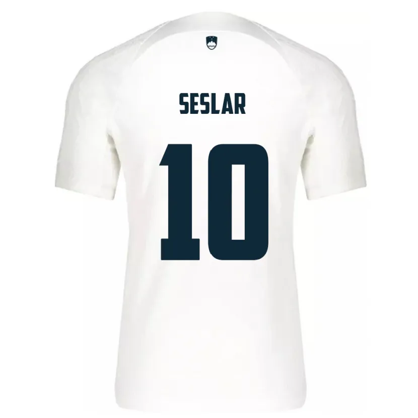 Danxen Kinderen Slovenië Svit Seslar #10 Wit Thuisshirt Thuistenue 24-26 T-Shirt