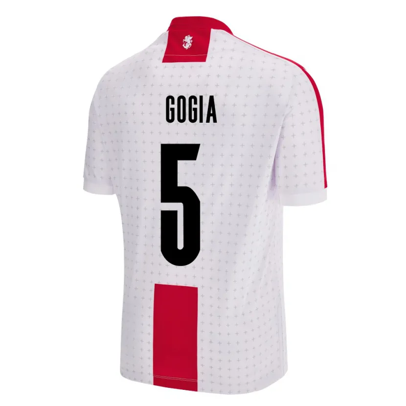 Danxen Kinderen Georgia Gigi Gogia #5 Wit Thuisshirt Thuistenue 24-26 T-Shirt