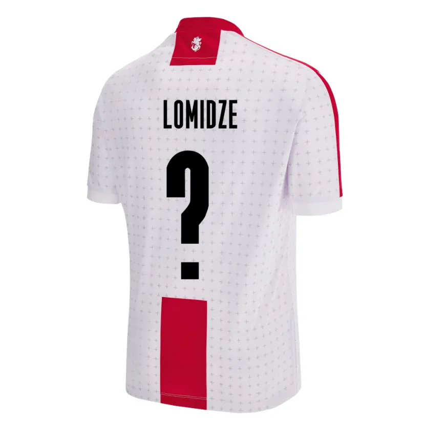 Danxen Kinderen Georgia Giorgi Lomidze #0 Wit Thuisshirt Thuistenue 24-26 T-Shirt