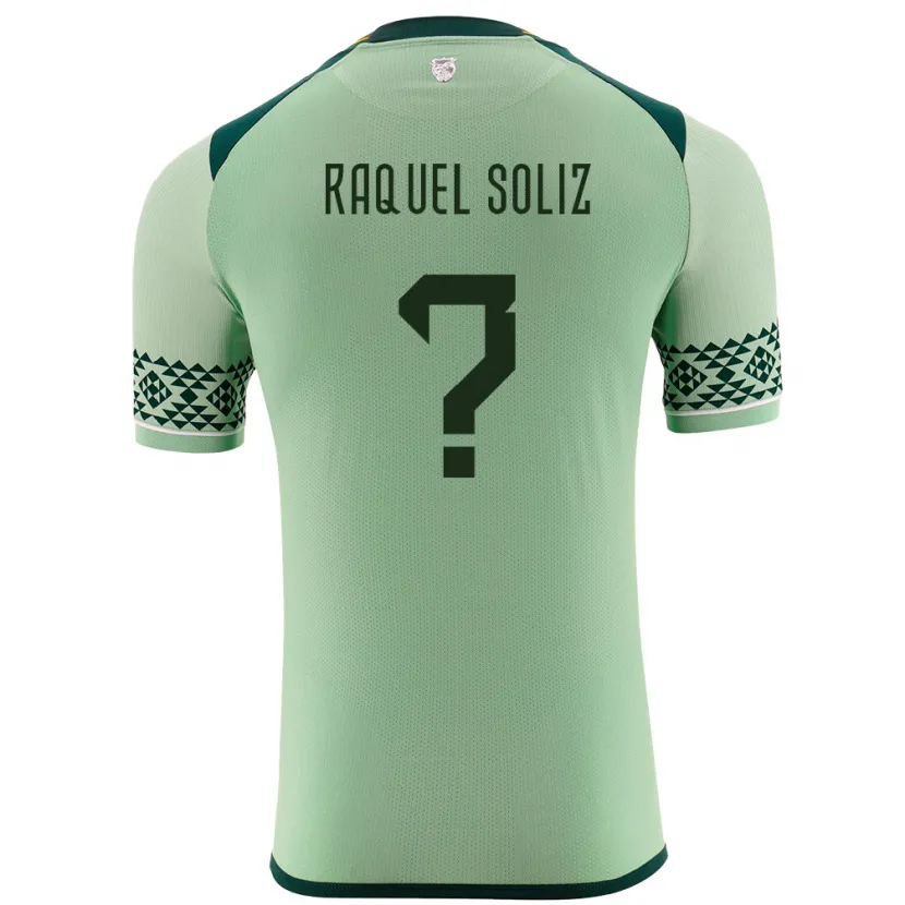 Danxen Kinderen Bolivia Ruth Raquel Soliz #0 Licht Groen Thuisshirt Thuistenue 24-26 T-Shirt