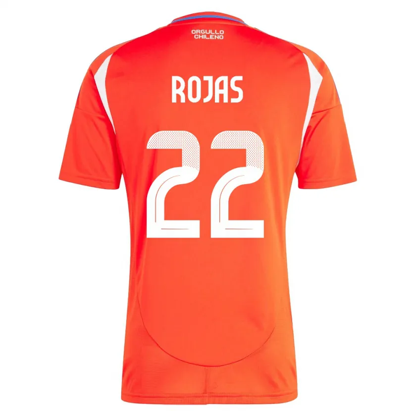 Danxen Kinderen Chili Jeyson Rojas #22 Rood Thuisshirt Thuistenue 24-26 T-Shirt