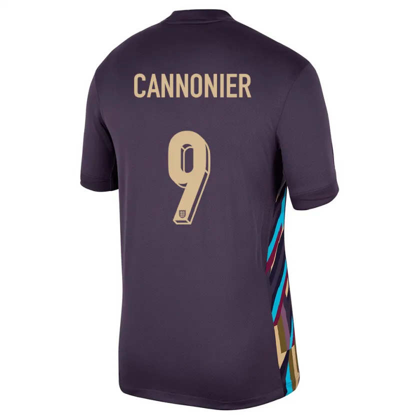 Danxen Kinderen Engeland Oakley Cannonier #9 Donkere Rozijn Uitshirt Uittenue 24-26 T-Shirt