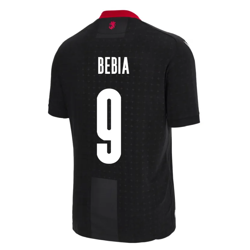 Danxen Kinderen Georgia Maiko Bebia #9 Zwart Uitshirt Uittenue 24-26 T-Shirt