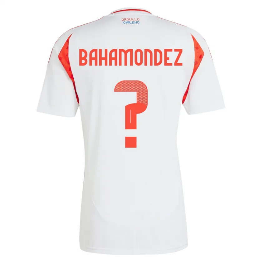 Danxen Kinderen Chili Taizo Bahamondez #0 Wit Uitshirt Uittenue 24-26 T-Shirt