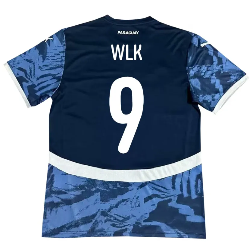 Danxen Kinderen Paraguay Allan Wlk #9 Blauw Uitshirt Uittenue 24-26 T-Shirt