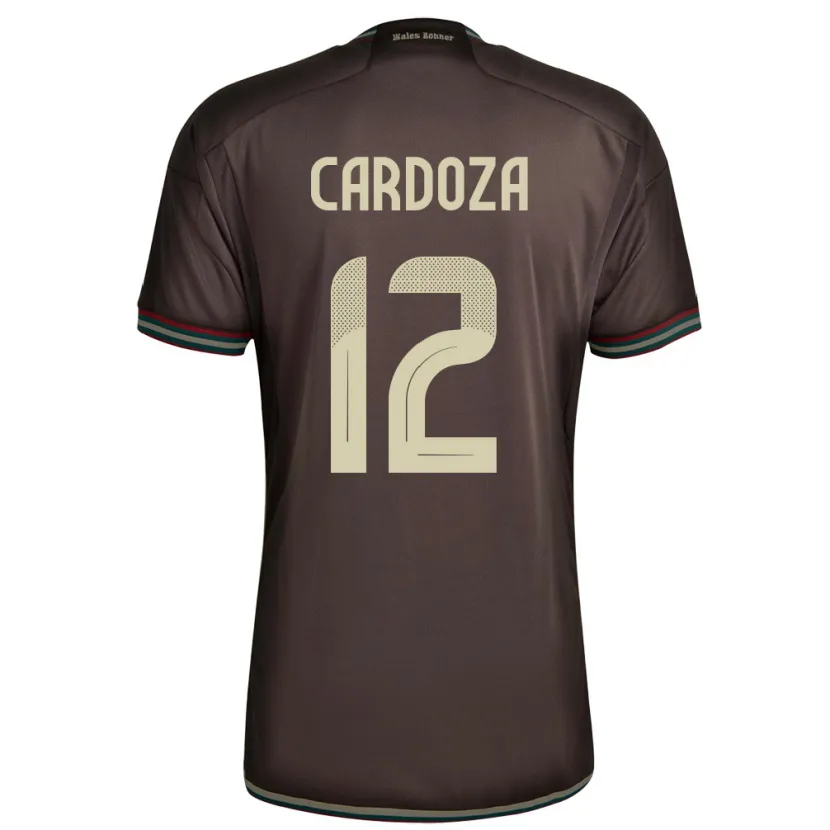 Danxen Kinderen Jamaica Naya Cardoza #12 Nachtbruin Uitshirt Uittenue 24-26 T-Shirt