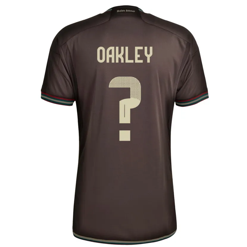 Danxen Kinderen Jamaica Katie Oakley #0 Nachtbruin Uitshirt Uittenue 24-26 T-Shirt