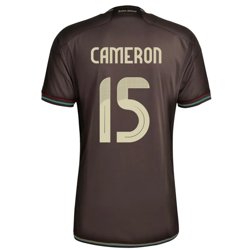 Danxen Kinderen Jamaica Tiffany Cameron #15 Nachtbruin Uitshirt Uittenue 24-26 T-Shirt