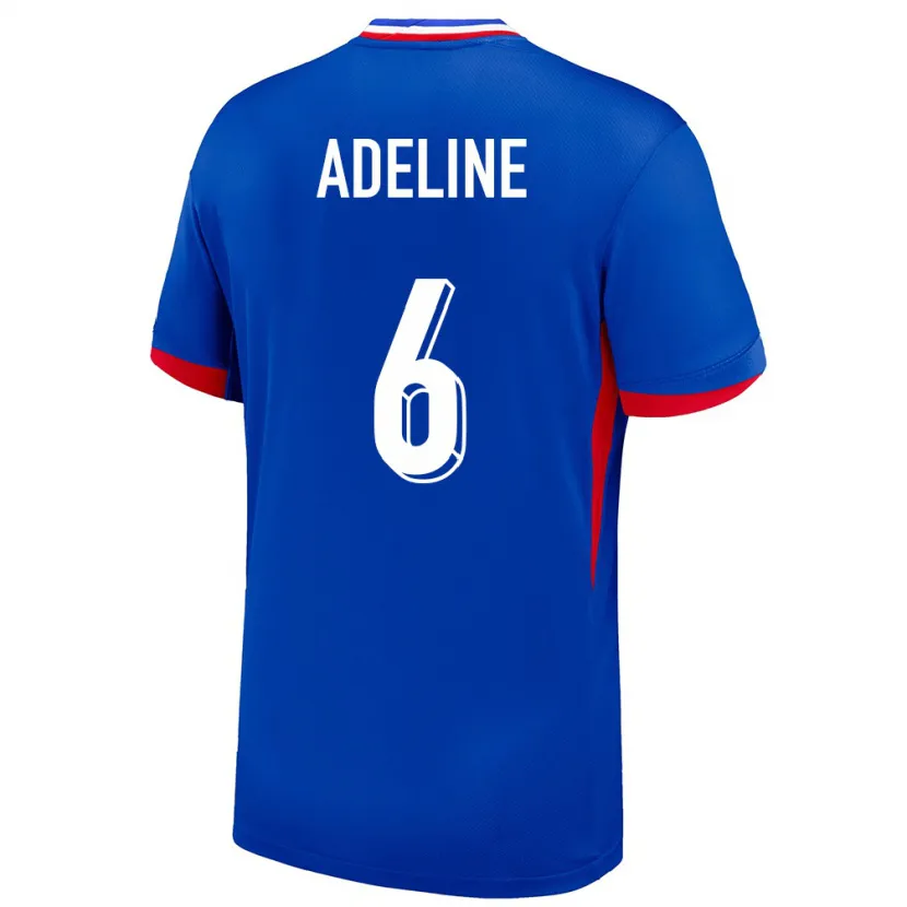 Danxen Heren Frankrijk Martin Adeline #6 Blauw Thuisshirt Thuistenue 24-26 T-Shirt