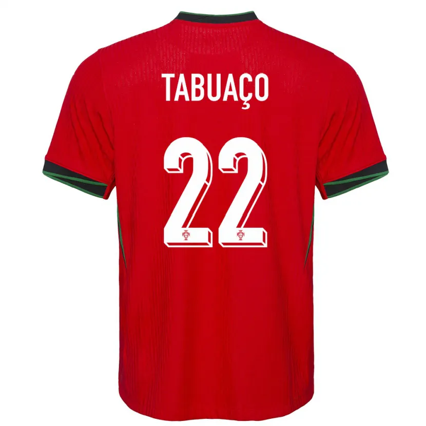 Danxen Heren Portugal Goncalo Tabuaco #22 Rood Thuisshirt Thuistenue 24-26 T-Shirt