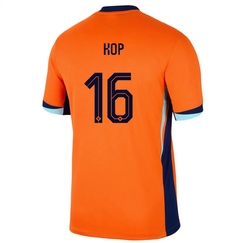 Danxen Heren Nederland Lize Kop #16 Oranje Thuisshirt Thuistenue 24-26 T-Shirt