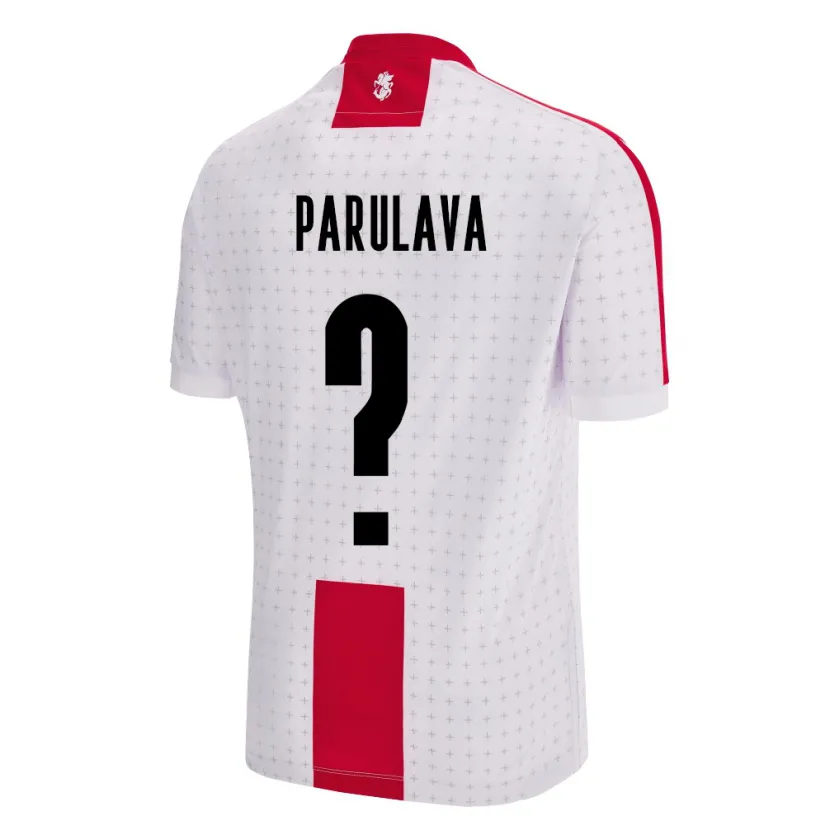 Danxen Heren Georgia Otar Parulava #0 Wit Thuisshirt Thuistenue 24-26 T-Shirt