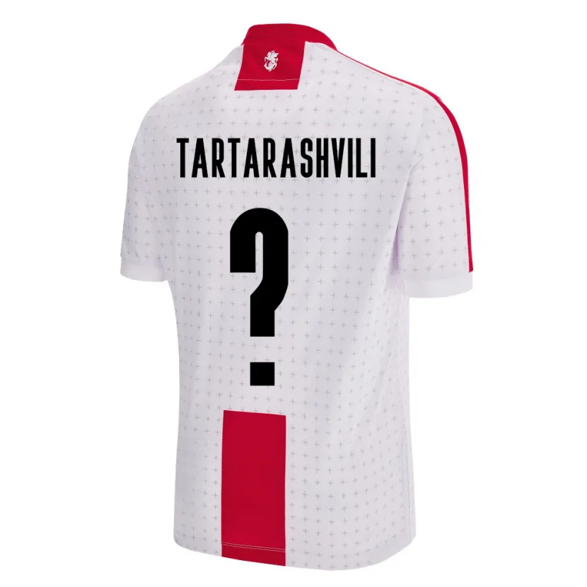 Danxen Heren Georgia Saba Tartarashvili #0 Wit Thuisshirt Thuistenue 24-26 T-Shirt