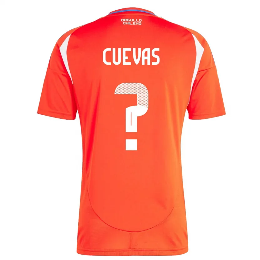 Danxen Heren Chili Yastin Cuevas #0 Rood Thuisshirt Thuistenue 24-26 T-Shirt