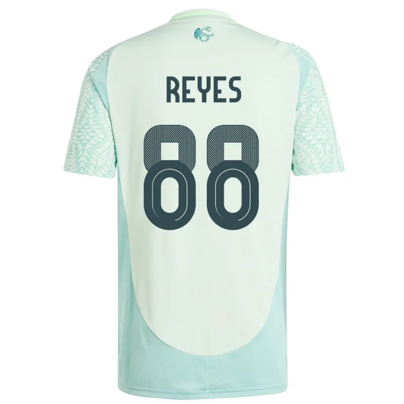 Danxen Heren Mexico Maricarmen Reyes #88 Linnen Groen Uitshirt Uittenue 24-26 T-Shirt