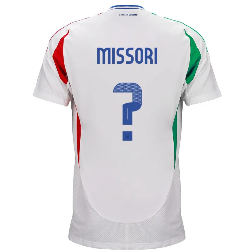 Danxen Heren Italië Filippo Missori #0 Wit Uitshirt Uittenue 24-26 T-Shirt
