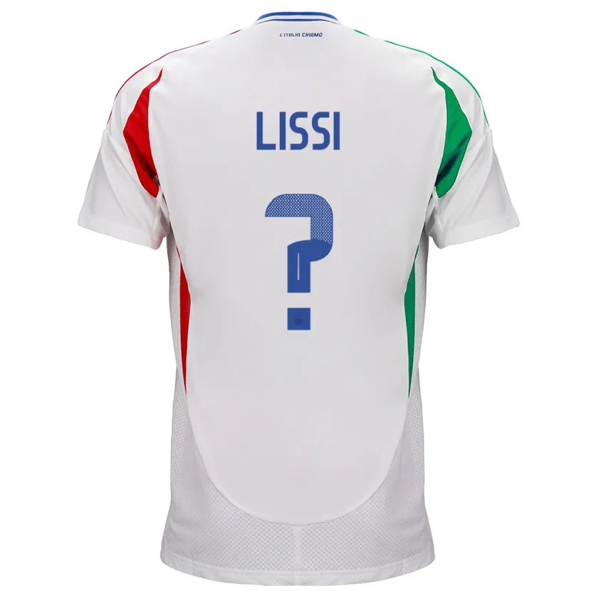Danxen Heren Italië Thomas Lissi #0 Wit Uitshirt Uittenue 24-26 T-Shirt