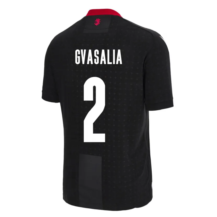 Danxen Heren Georgia Giorgi Gvasalia #2 Zwart Uitshirt Uittenue 24-26 T-Shirt