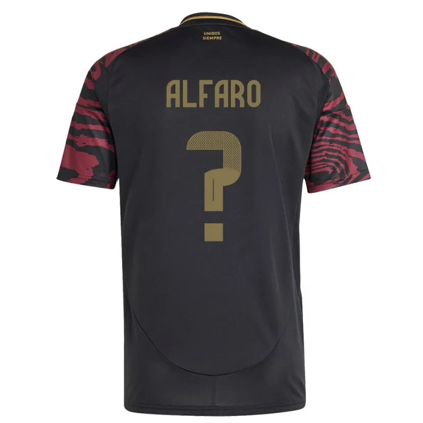 Danxen Heren Peru Silvana Alfaro #0 Zwart Uitshirt Uittenue 24-26 T-Shirt