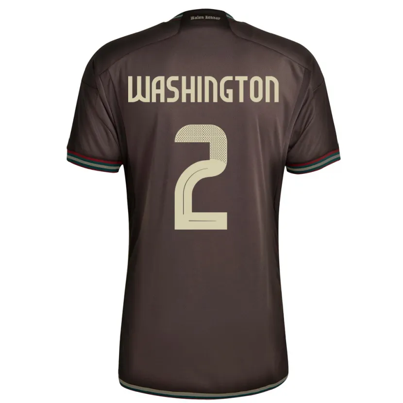 Danxen Heren Jamaica Solai Washington #2 Nachtbruin Uitshirt Uittenue 24-26 T-Shirt