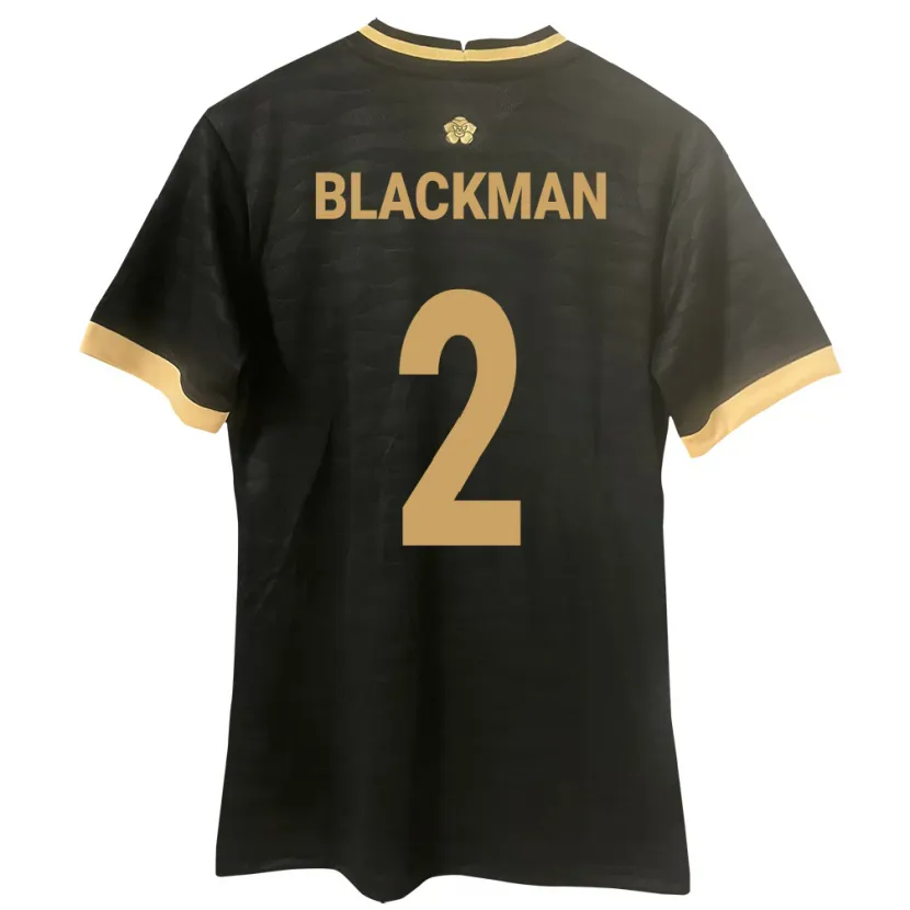 Danxen Heren Panama César Blackman #2 Zwart Uitshirt Uittenue 24-26 T-Shirt