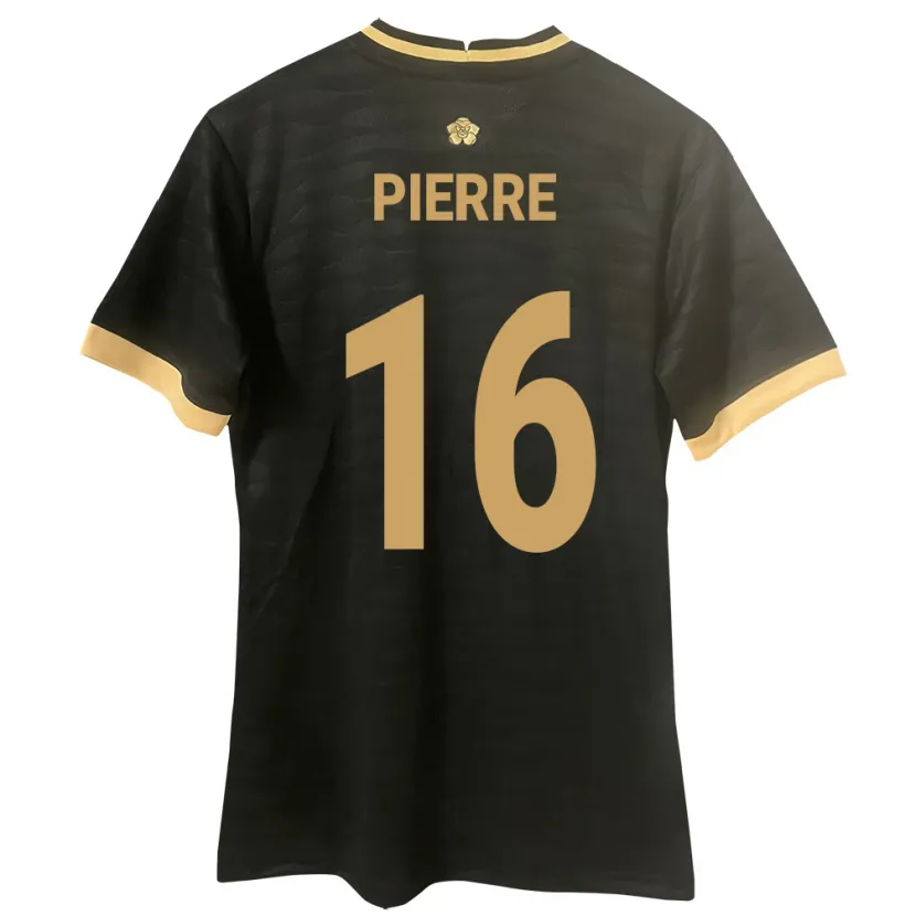 Danxen Heren Panama Jael Pierre #16 Zwart Uitshirt Uittenue 24-26 T-Shirt