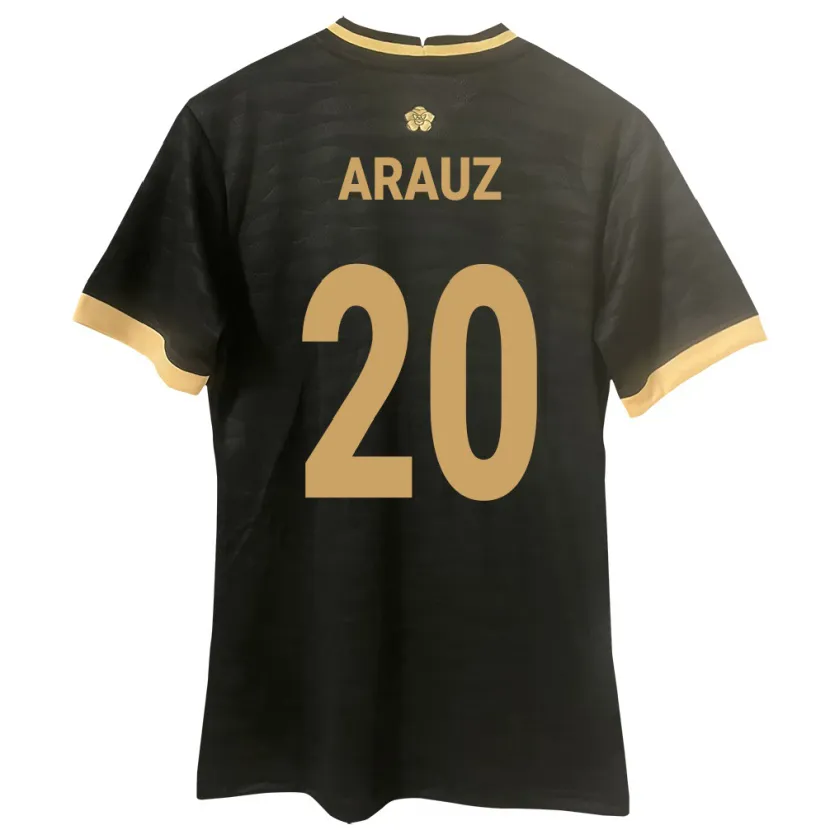 Danxen Heren Panama Yulieth Araúz #20 Zwart Uitshirt Uittenue 24-26 T-Shirt