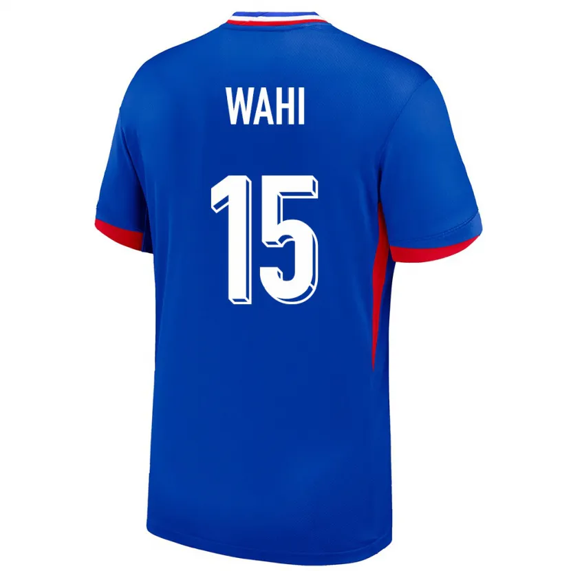 Danxen Dames Frankrijk Elye Wahi #15 Blauw Thuisshirt Thuistenue 24-26 T-Shirt